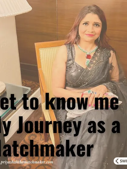My journey as a matchmaker is deeply personal. Coming from a Jain Gujarati family and having an arranged marriage in 1991, I was surprised by the limited choices available. This inspired me to start my marriage bureau, a passion I have devoted my life to for over 30 years.