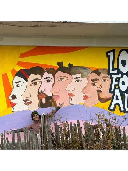 Anupama - Custom Artwork & Murals Murals with a Message: Art for Communities & Schools photo 15