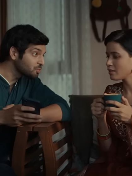 This interaction from the 'Jaago Janani' ad shows a younger couple. I used contemporary Indian wear to style them, ensuring their look was modern yet culturally grounded to resonate with the campaign's message.
