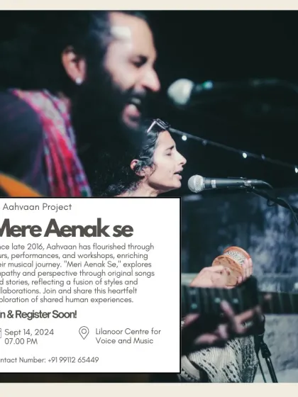 My space is an ideal acoustic-friendly venue for indie musicians and bands like the Aahvaan Project. The professional sound panels and intimate setting ensure every note of an original song or story is heard and felt.
