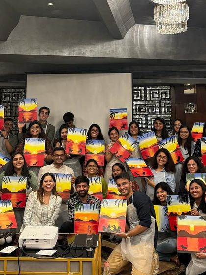 Nishka Mehta - Painting Workshops & Art Parties Creative Corporate Offsites photo 6