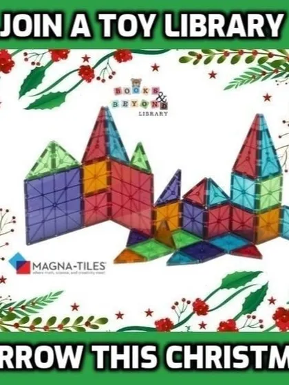 Magna-Tiles are a holiday favorite for a reason. These translucent, colorful magnetic blocks are perfect for building festive creations and make a great rental for endless creative fun.