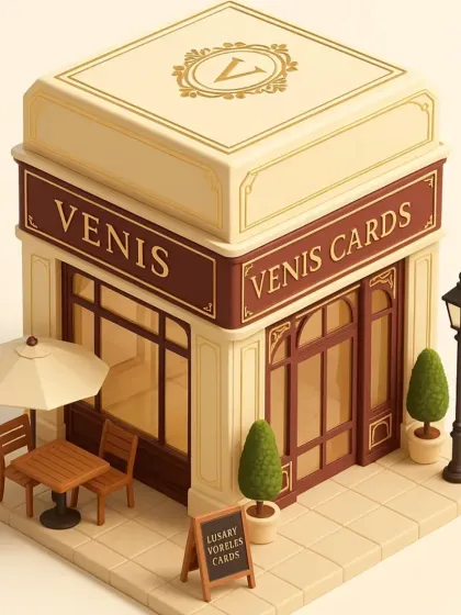 An illustration representing the Venis Cards brand. We have established a strong presence built on quality and elegance, offering our wholesale partners a brand that customers already know and trust for their luxury wedding invitations.