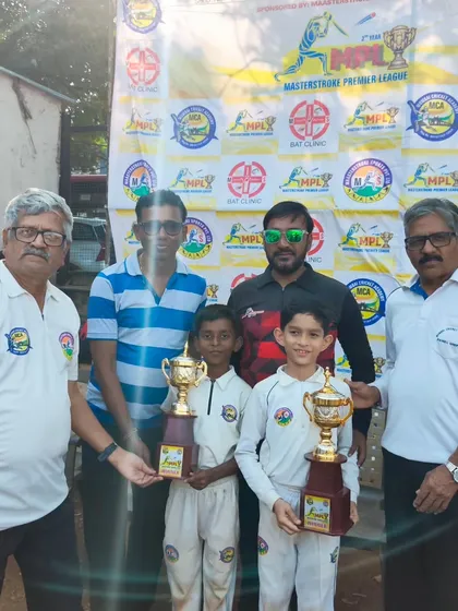 Celebrating with the top performers of the U-12 MPL tournament. Their individual success contributed to the team's victory.