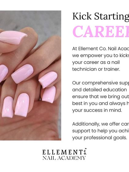 We empower you to kickstart your career as a nail technician or trainer. Our comprehensive support and detailed education are designed with your success in mind.