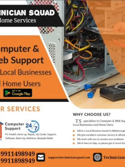 We provide dedicated computer and web support for local businesses and home users. Our services include PC health checks, system upgrades, software support, data backup, and bespoke PC builds.