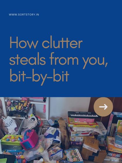 Sort Story by Smriti - Unpacking & New Home Setup My Tidy Tips & Tricks photo 19