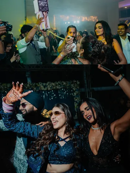 The party is in full swing! We capture the wild, fun, and candid moments of your cocktail night, from guests taking shots to everyone letting loose on the dance floor.