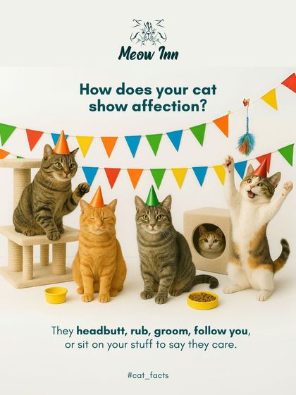Meow Inn - Cat Lounge & Play Sessions Cat Care 101: Tips & Facts photo 5