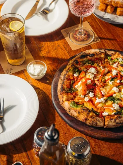 We can bring the full Brik Oven experience to you. Alongside our signature pizzas, we can serve fresh salads, sides, and drinks to create a complete, delicious spread for your guests.