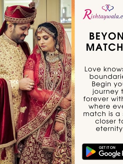 We go beyond just matches. Love knows no boundaries, and we help you begin your journey to forever, where every match is a step closer to eternity.