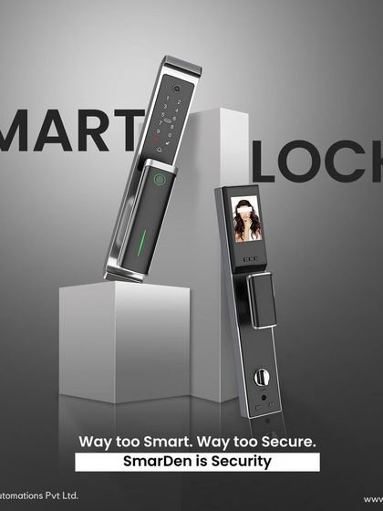 Way too smart, way too secure. My smart locks are designed for modern life, because traditional locks are so last century. SmarDen is security.