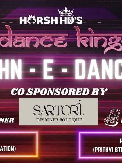 The official banner for Jashn-E-Dance 11. A big thank you to all our sponsors and partners who helped make the show a grand success.