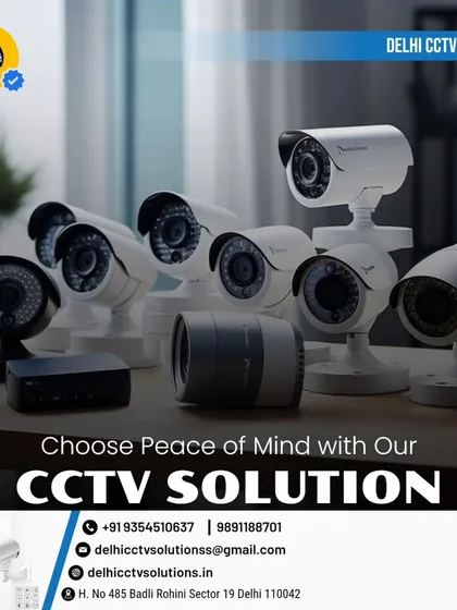 I offer a wide range of security cameras to fit every need and budget. This includes various models of dome cameras, bullet cameras, and DVR systems from trusted brands for reliable 24/7 surveillance.