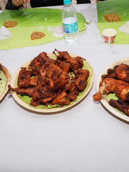 Golden Banana Leaf Caterers - South Indian Event Catering Non-Veg Starters & Sides photo 7