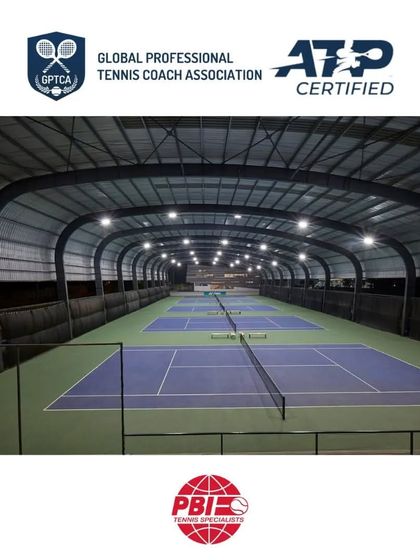 An image promoting the Global Professional Tennis Coach Association (GPTCA) conference hosted at our world-class facility.