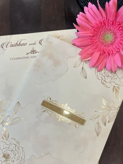 The Beginning - Wedding Invitations Modern Floral & Botanical Invites photo 6