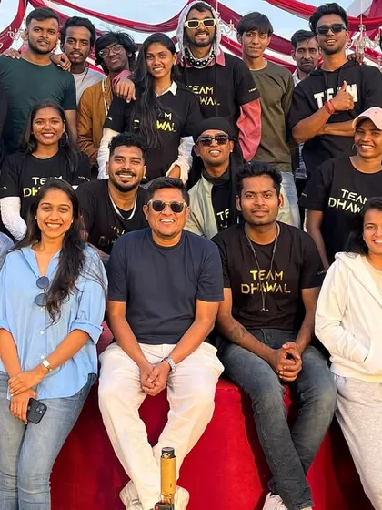 Nothing but gratitude for this year. This one’s for the TD Team, seen here in our team shirts, without whom none of the magic would be possible.