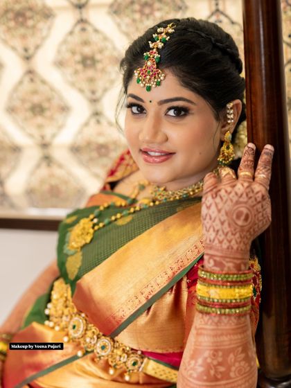 Veena Pujari - Makeup Classes and Training South Indian Traditional & Bridal Looks photo 6