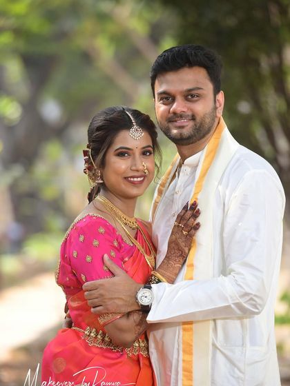 Makeovers by Ramya - Hair Styling & Saree Draping South Indian Wedding Diaries photo 30