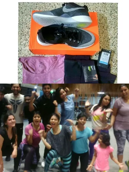 I had the incredible opportunity to host a Zumba party for the new Nike Store Athletes from across India. We celebrated with a great workout, and it was a dream come true to partner with a brand like Nike that embodies fitness and motivation.