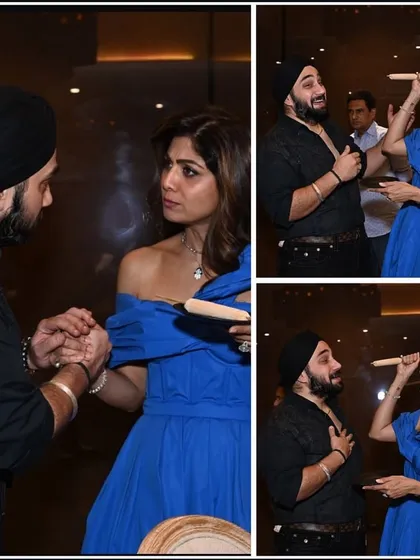 We are honored to have a long-standing relationship with esteemed clients like Mrs. Shilpa Shetty Kundra. This collage captures a moment of shared joy, reflecting the trust and friendship we build with every client.