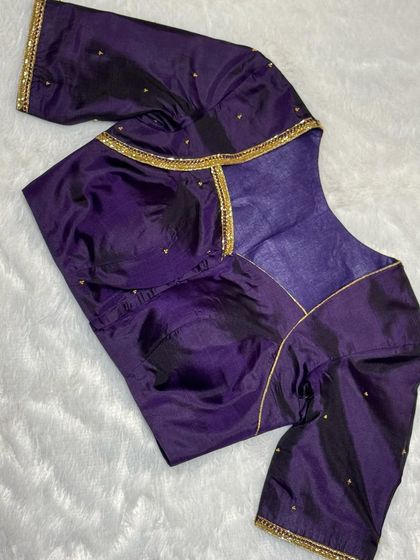 The Glamhouse - Ethnic Wear & Jewellery Rentals Modern & Chic Blouse Designs photo 12