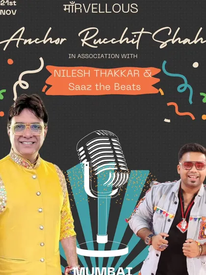 Another collaboration with the power-packed and versatile Nilesh Thakkar. We always create magic on stage together.