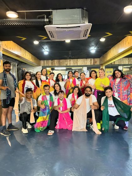 Happy Holi 2024 from my sundar dance squads. A collage of joy and celebration.