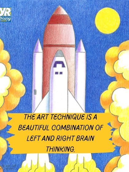Our art technique is a beautiful combination of left and right brain thinking, engaging both the logical and creative parts of the mind to enhance focus and skill.