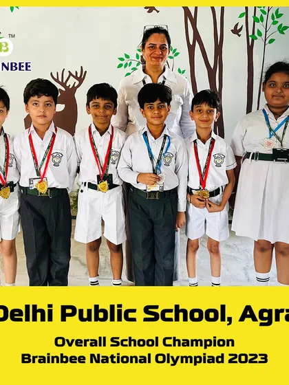 More medal winners from Delhi Public School, Agra, the 2023 Overall School Champion.