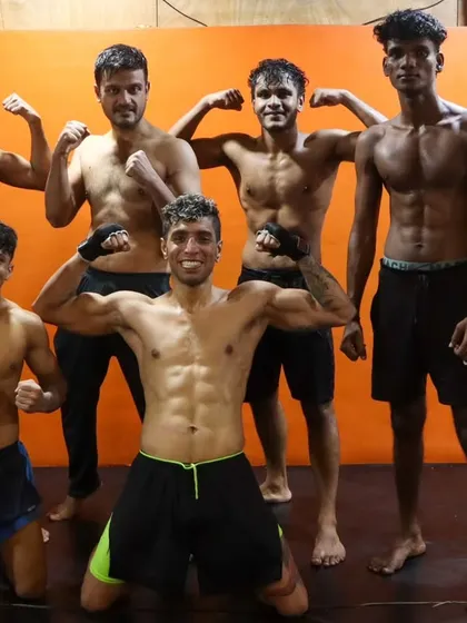 This is the crew. We push each other, we hold each other accountable. The confidence you see here isn't fake; it's earned through sweat and hard rounds on the mat.