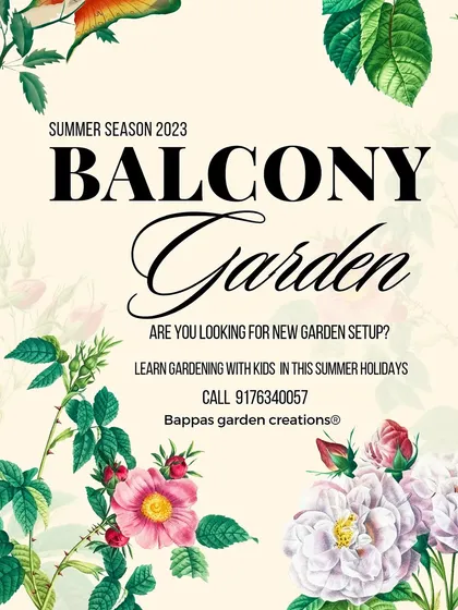 Are you looking for a new garden setup this summer? It's a great time to learn gardening with your kids. We can help you set up a beautiful balcony garden to enjoy during the holidays.