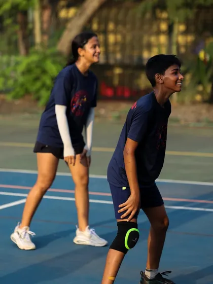 The joy of playing with friends. Our youth programs are a great place to build both skills and friendships.