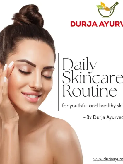 A daily skincare routine based on Ayurvedic principles is key to youthful and healthy skin. We guide you on the right practices and products for your specific skin type.