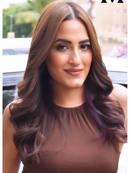 "Honey, my Hair is the view." A client showing off her gorgeous new color and style. This is the confidence I aim to inspire in everyone who sits in my chair.