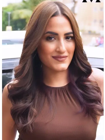 "Honey, my Hair is the view." A client showing off her gorgeous new color and style. This is the confidence I aim to inspire in everyone who sits in my chair.