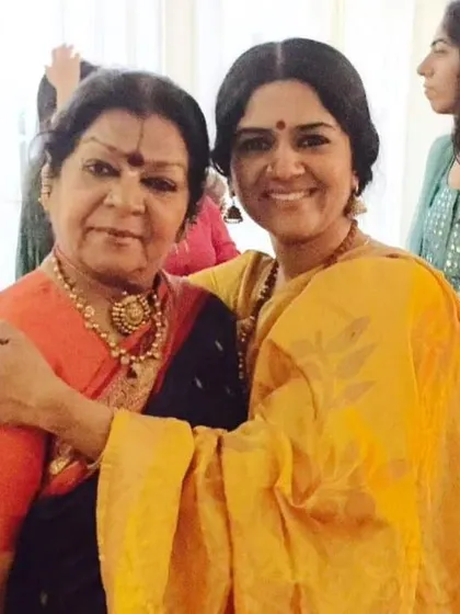 What I would not give to wrap my arms around my Amma one more time. Her presence is deeply missed, but her spirit lives on in every beat and every note danced in my studio.