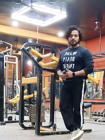 In the zone at the gym. This is my space to build, create, and transform, both for myself and my clients.