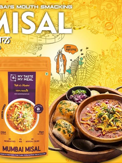 I bring the mouth-smacking Misal from the streets of Mumbai straight to your table. This spicy and savory dish is a local favorite, and now you can enjoy it anywhere.