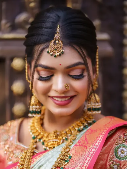 Shilpa Gowda - Professional Makeup Artistry South Indian Bridal Elegance photo 8