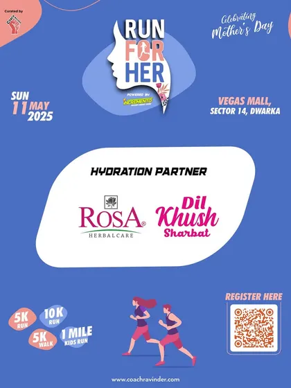 Our hydration partner for the "Run For Her" event, ensuring every participant stays refreshed while celebrating motherhood.