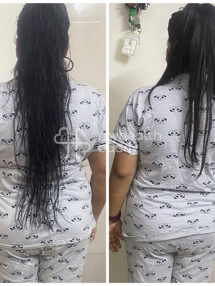 Another back view of Vidhi's journey.