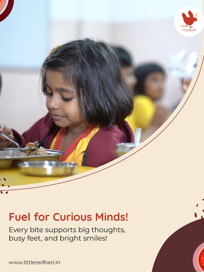 Fuel for curious minds! Every bite supports big thoughts, busy feet, and bright smiles. Mealtimes are moments of learning and growth, helping our little ones become strong and confident.