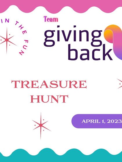 We're honored to have a team from 'Giving Back' join our Treasure Hunt. Their initiative to provide healthcare is an inspiration.