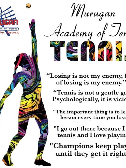 Murugan Academy of Tennis - Tennis Coaching Motivational Corner photo 3