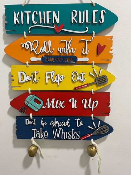 Neetikriti - Hand-Painted Home Decor & Personalized Gifts Colorful Home & Kitchen Decor photo 7