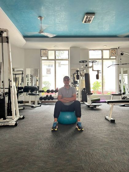 Full view of the gym space.