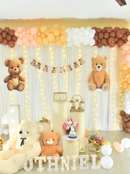 Satweek - Themed Birthday Party Decoration Classic Teddy Bear & Friends photo 5