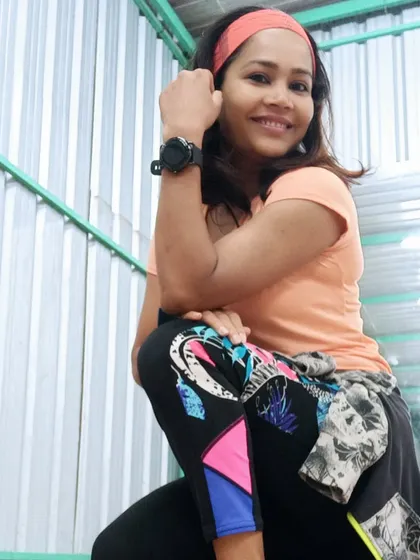 As a fitness coach and a mom, I believe in dedication and consistency. This is me, ready to guide you with motivation and respect on your own path to wellness.